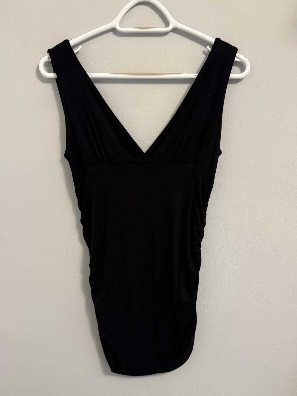 Guess Black V-Neck Tank Top